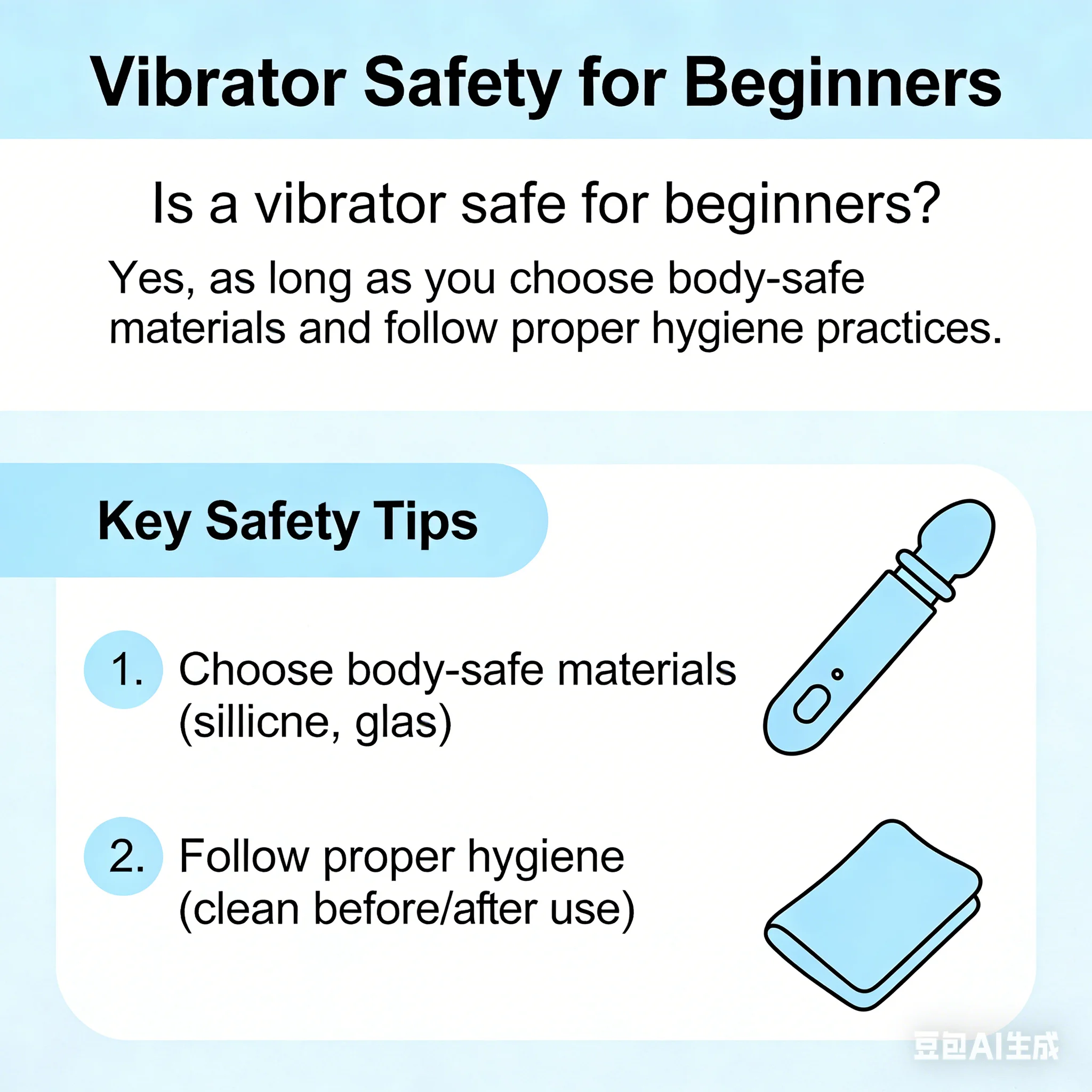Is a vibrator safe for beginners
