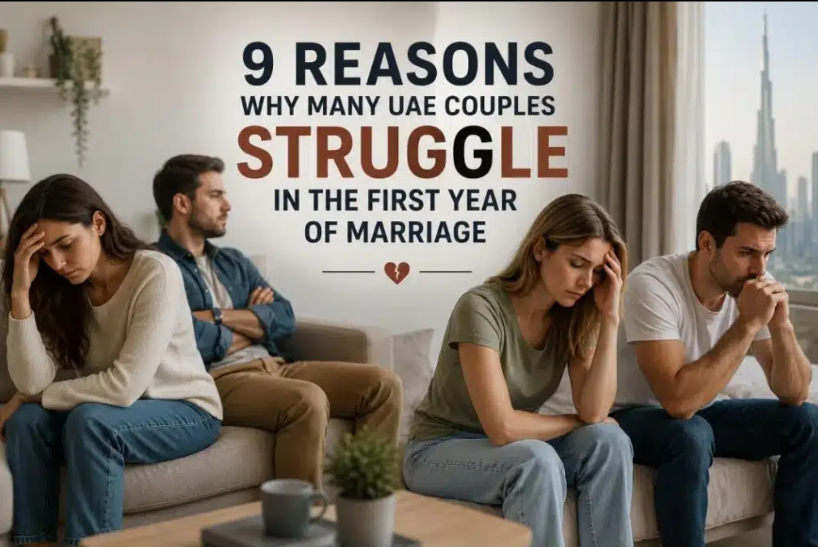 5 Common Relationship Mistakes Busy Couples Make in Dubai
