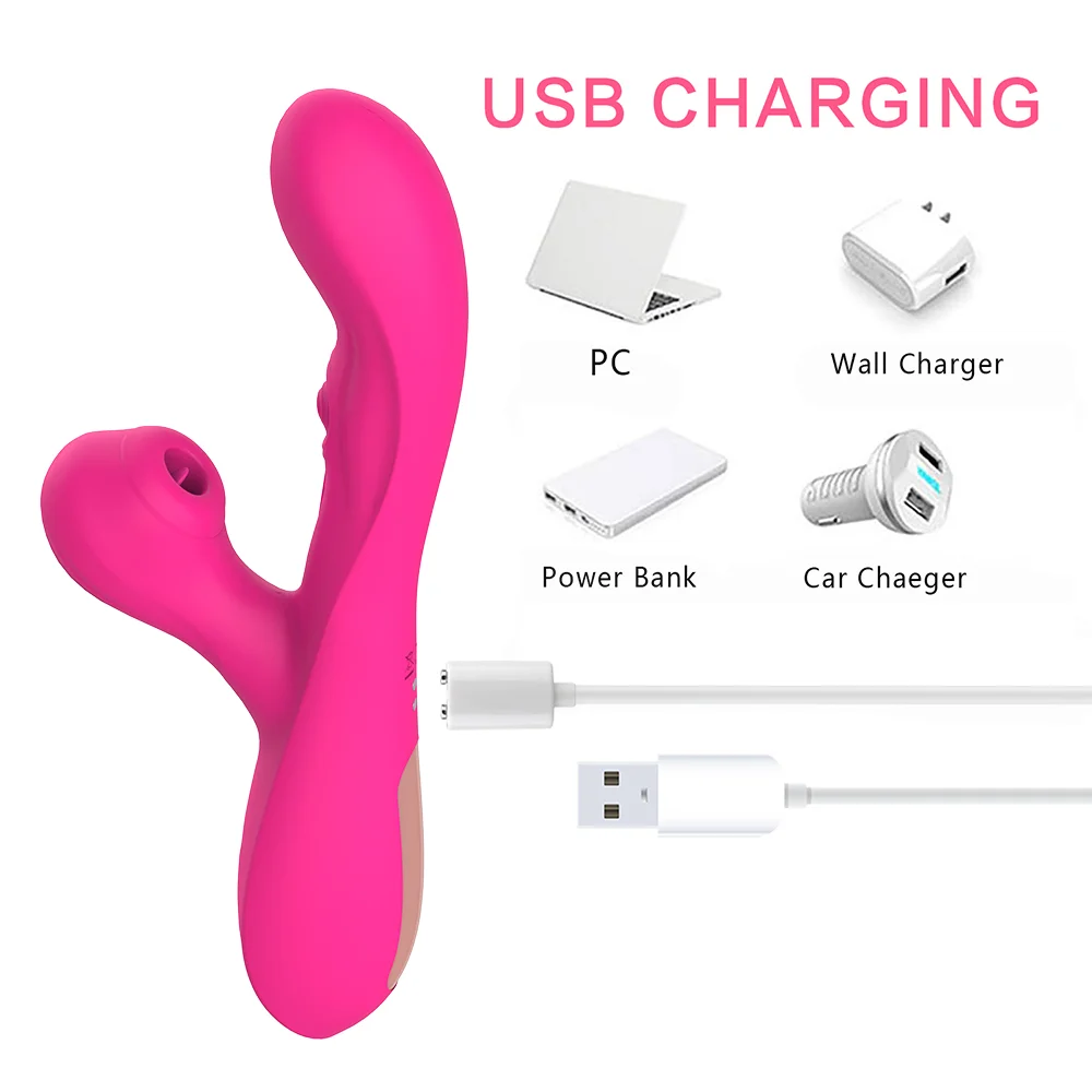 air pulse vibrator silicone head detail