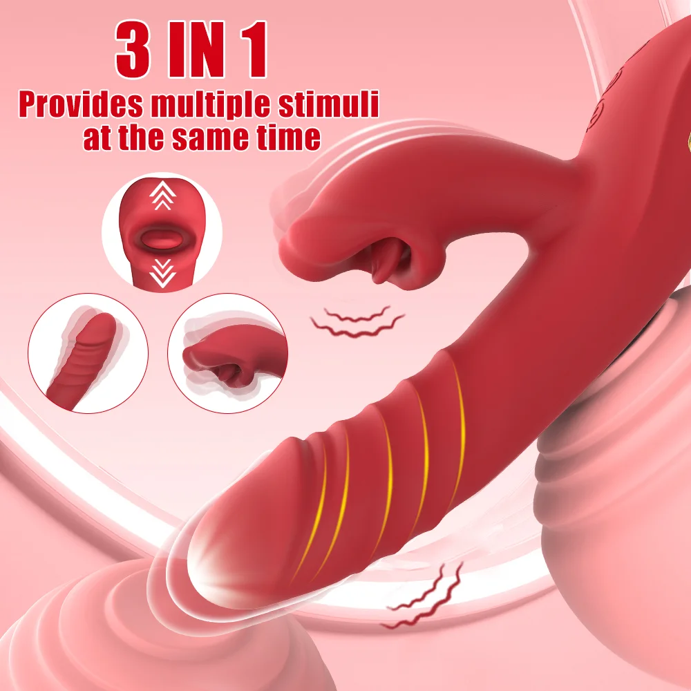 Premium Multi Motor Vibrator UAE – Thrusting & Suction Massager