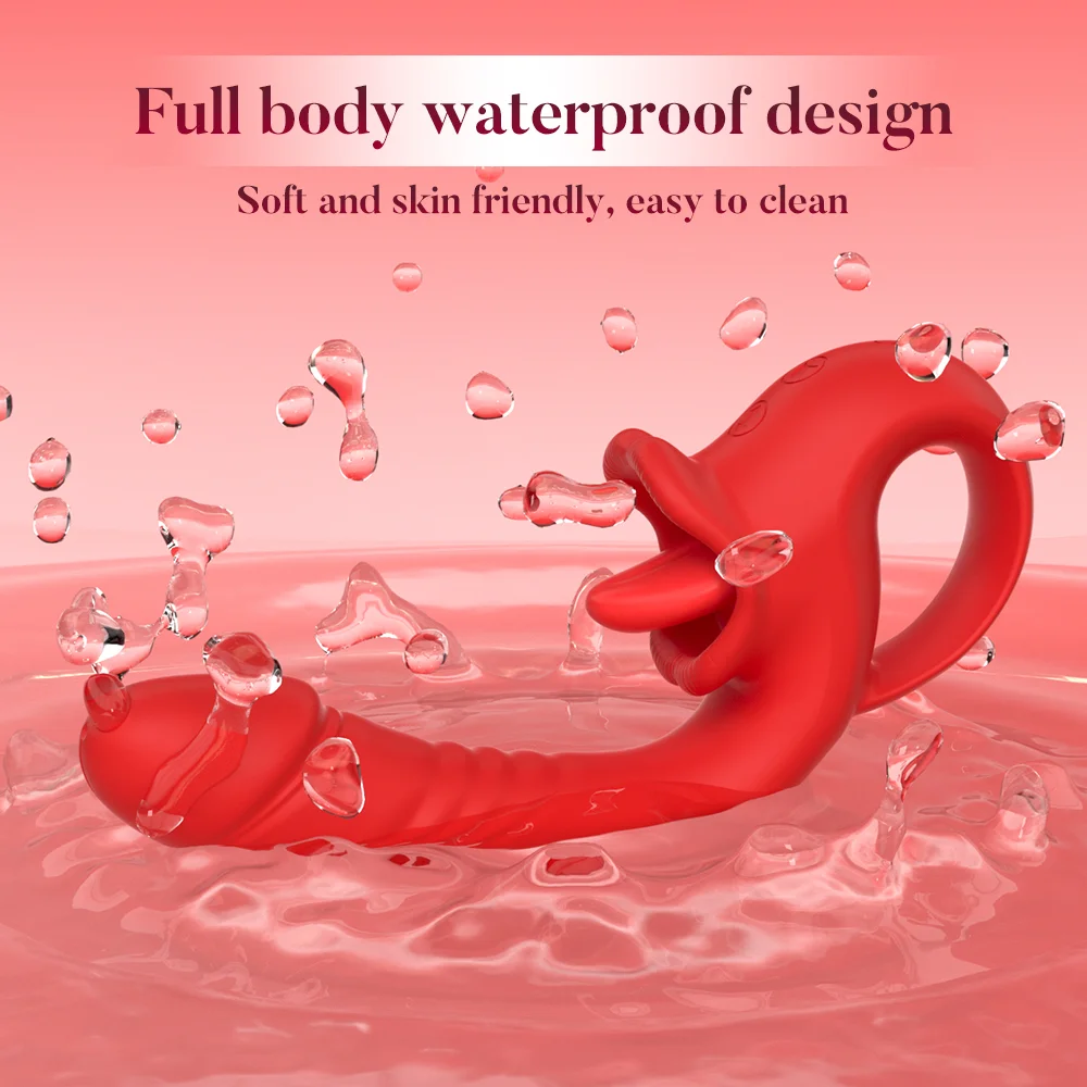 waterproof thrusting vibrator cleaning use