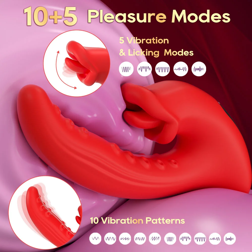 tongue licking vibrator UAE pulse design