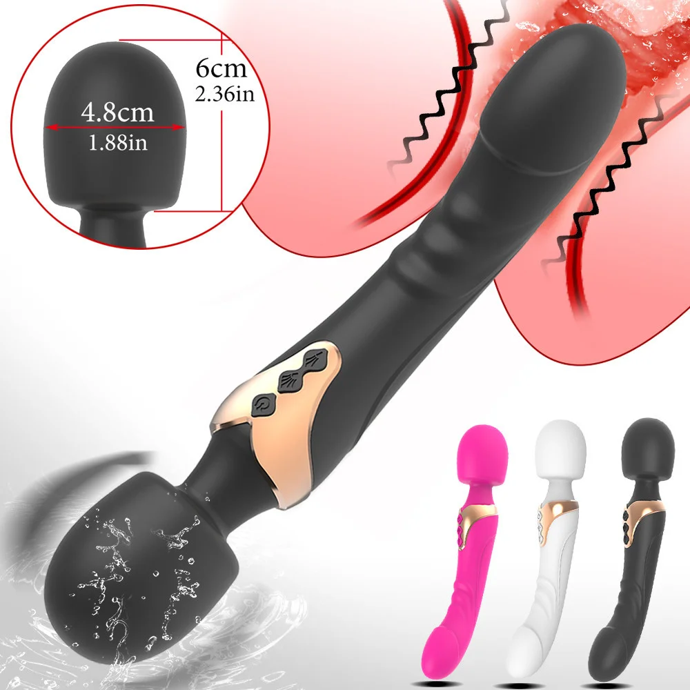 dual head vibrator UAE double end design