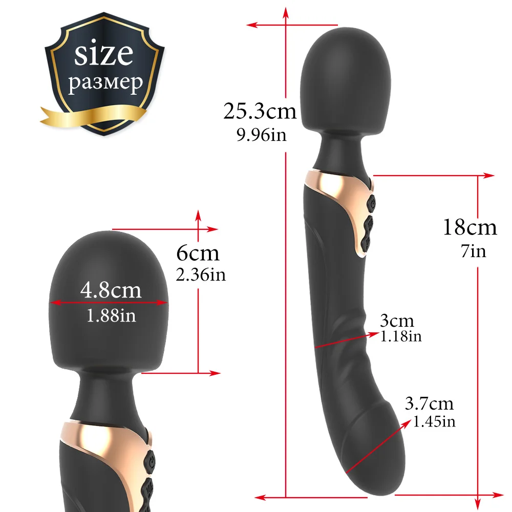 internal external vibrator close view