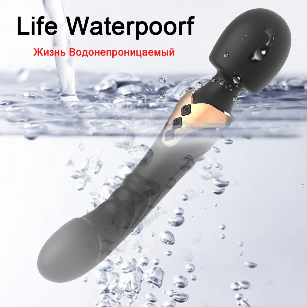 waterproof dual head device cleaning