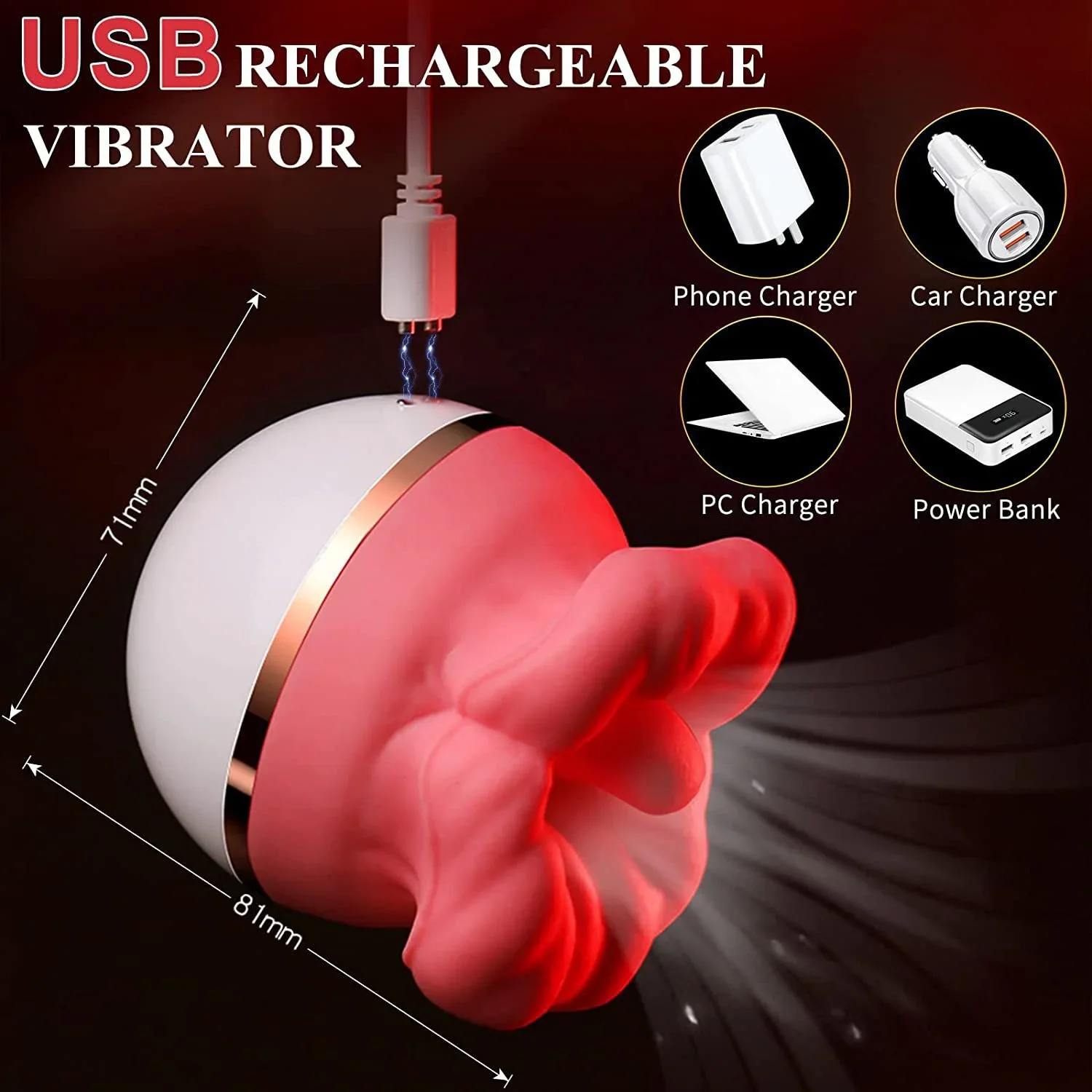 quiet rose vibrator bedside UAE
