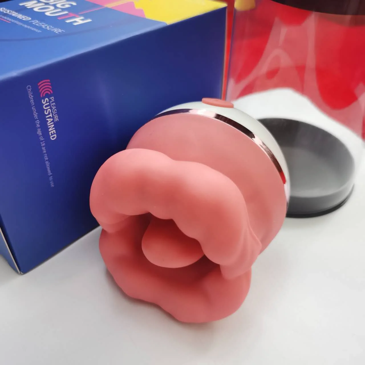 Sofia E. review photo 1 for Rose Suction Vibrator UAE – Licking & Air Pulse Device