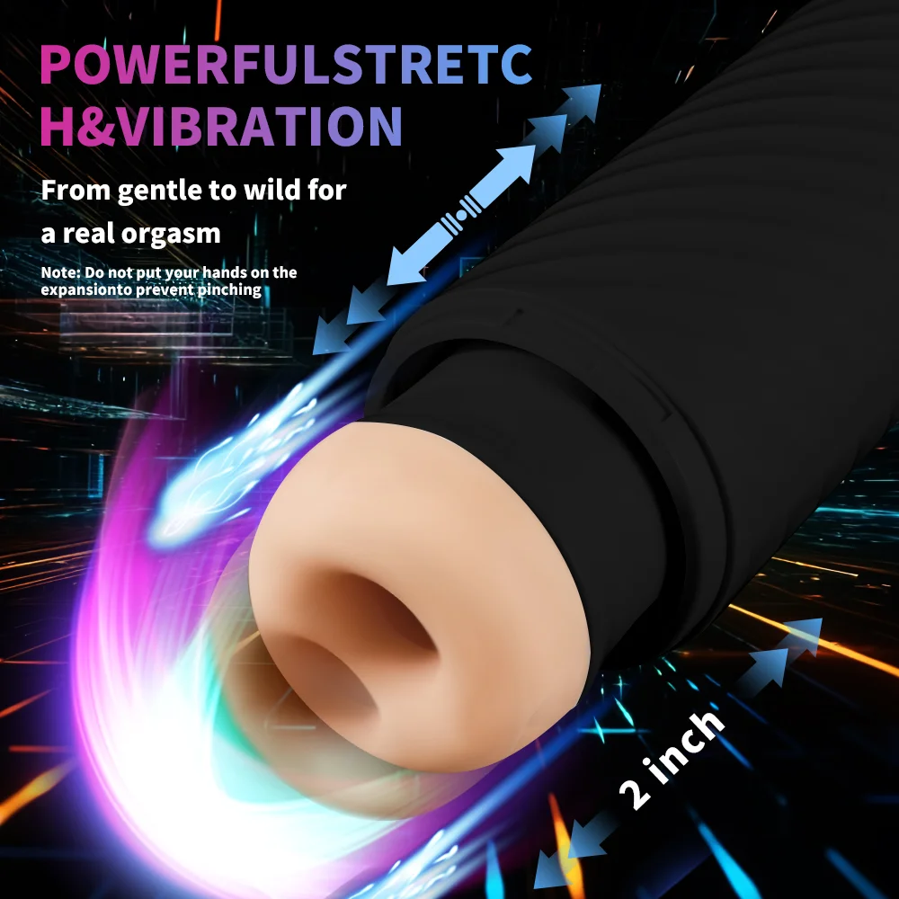 compact telescopic masturbator UAE handheld control