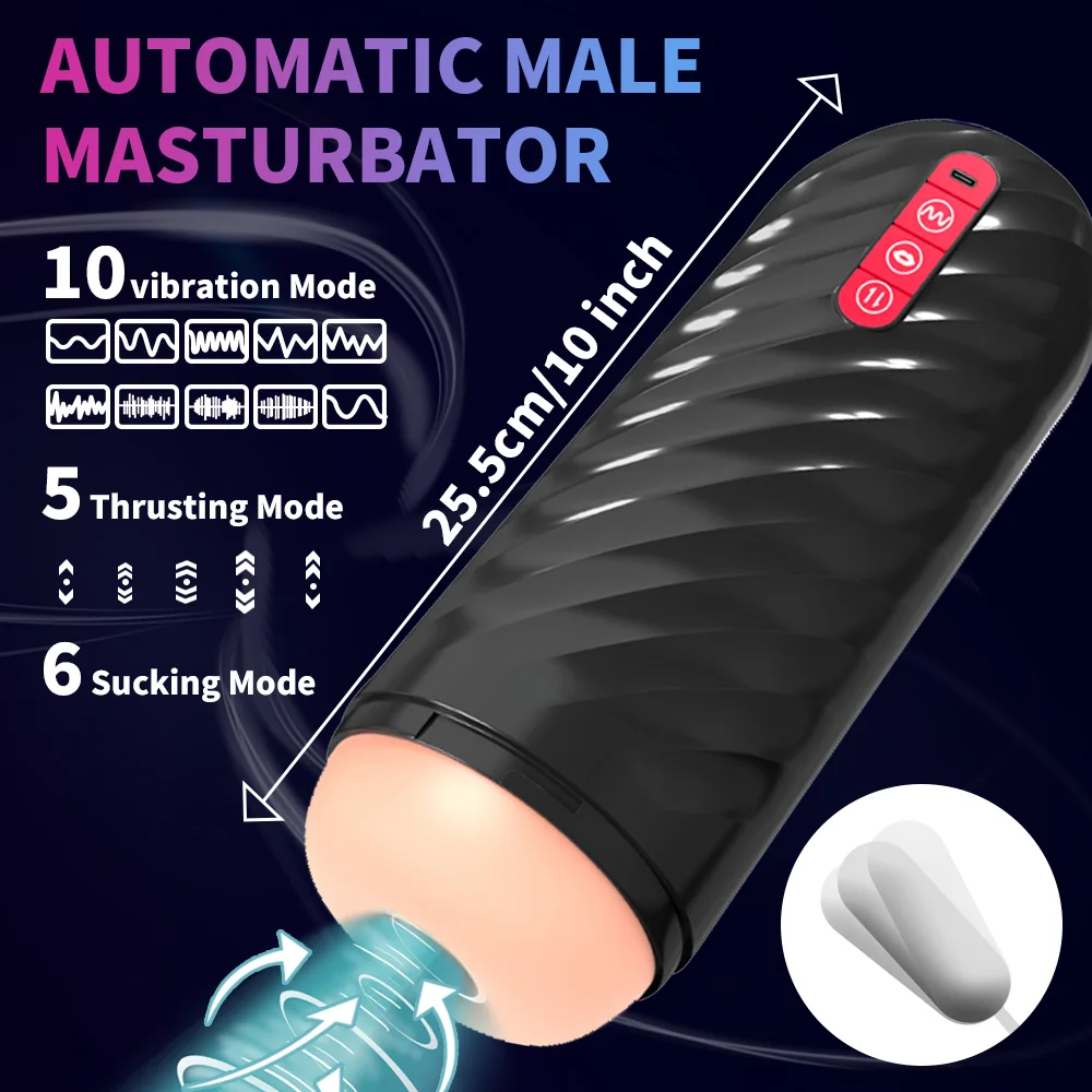 telescopic masturbator UAE vibration suction motion device