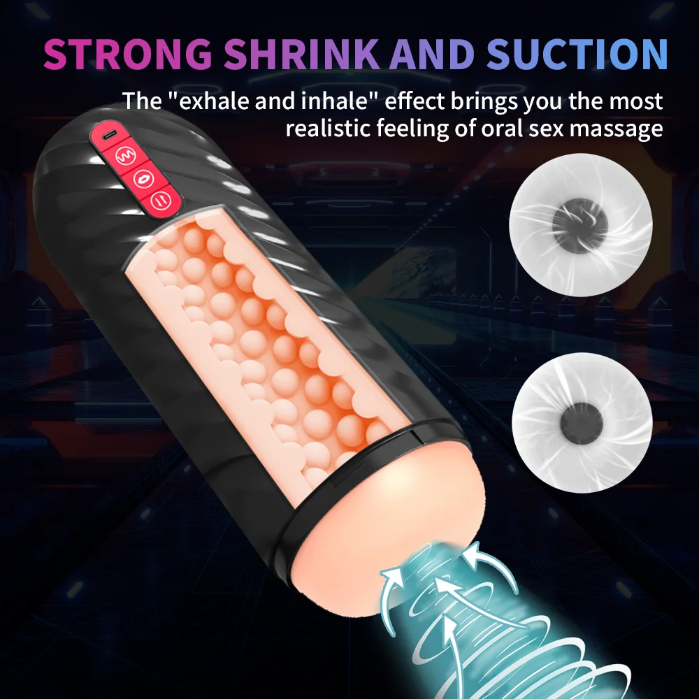vibration suction combo male device UAE close view