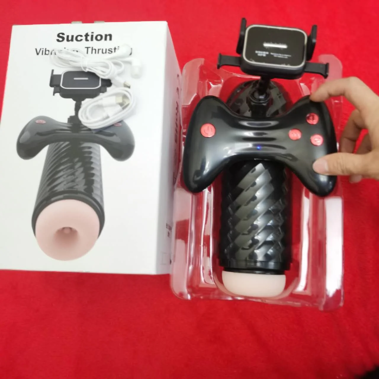 Ali R. review photo 1 for Smart Control Masturbator UAE – Multi Function Sleeve Device