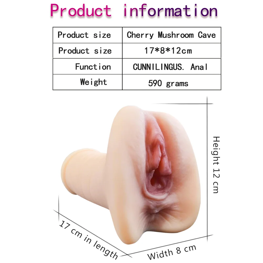 compact dual channel man use masturbator design