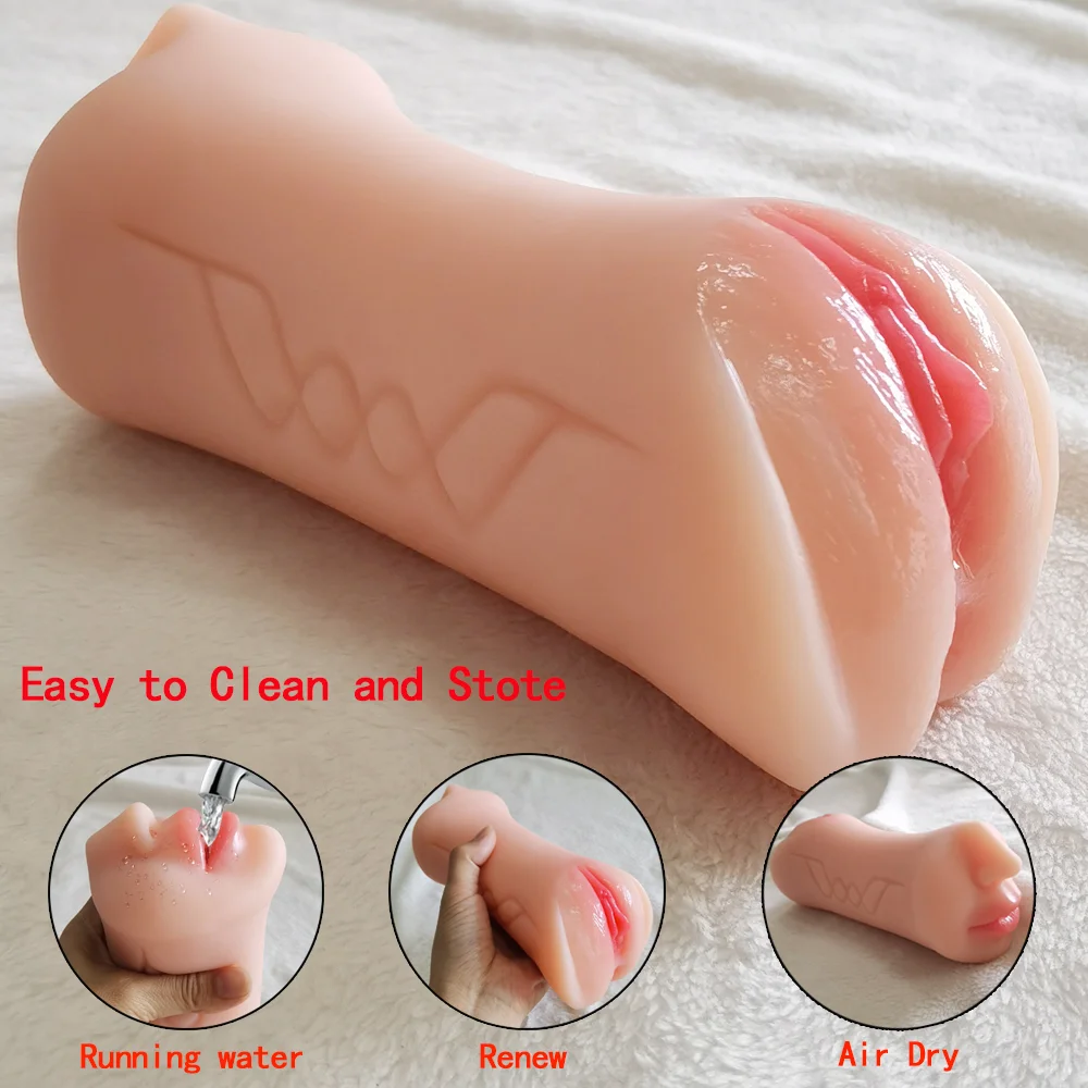 compact triple sleeve masturbator device