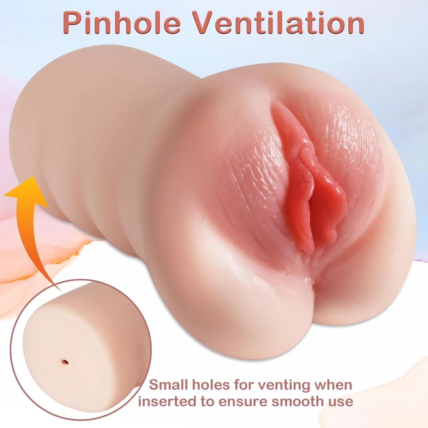 compact male masturbator hand held