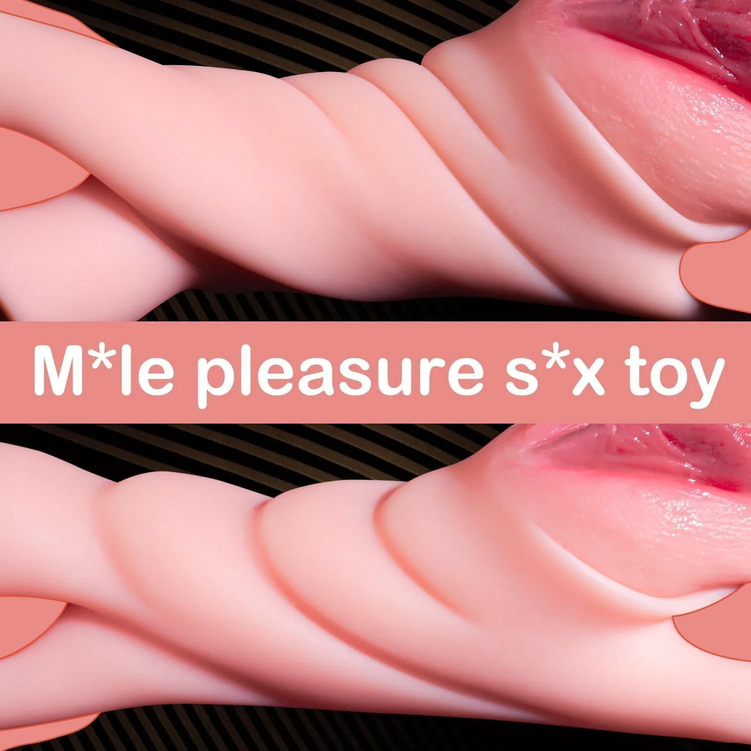 soft sleeve male stroker with control ring