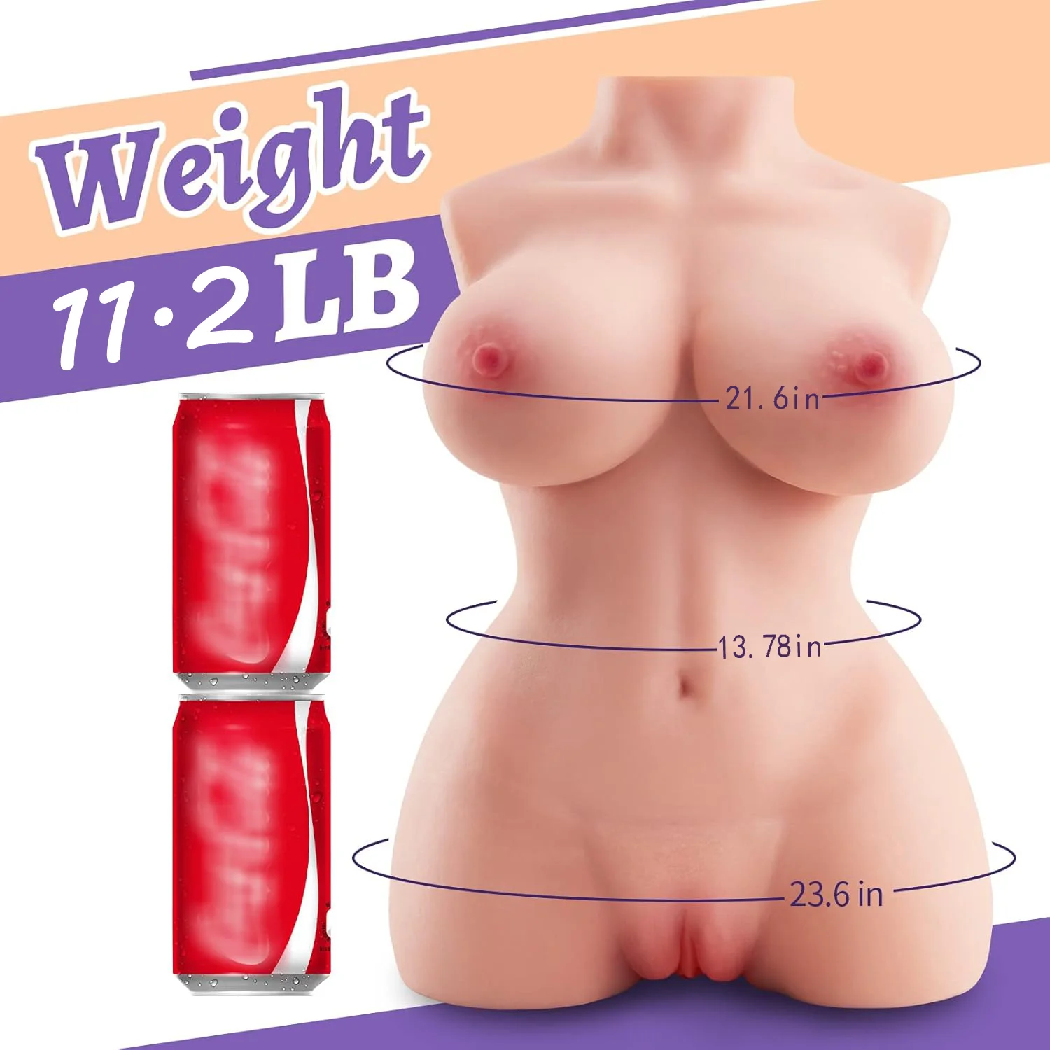 extra large torso device UAE realistic feel