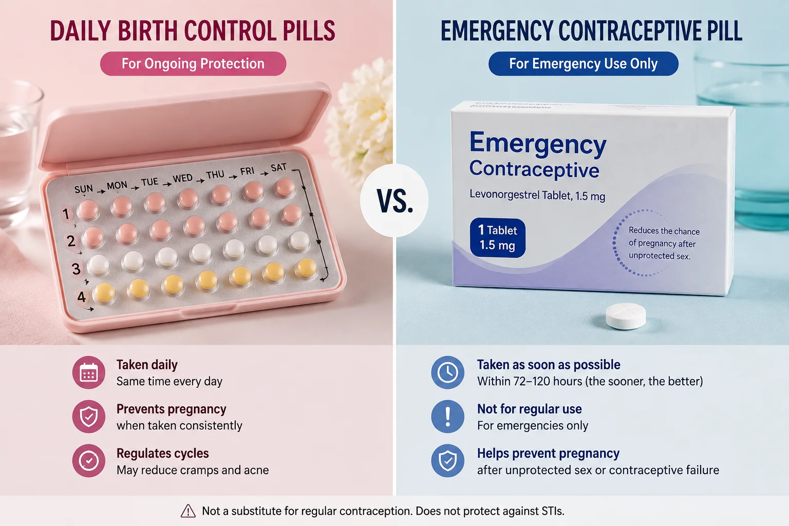 Condoms vs. Birth Control Pills: Which Is Better?