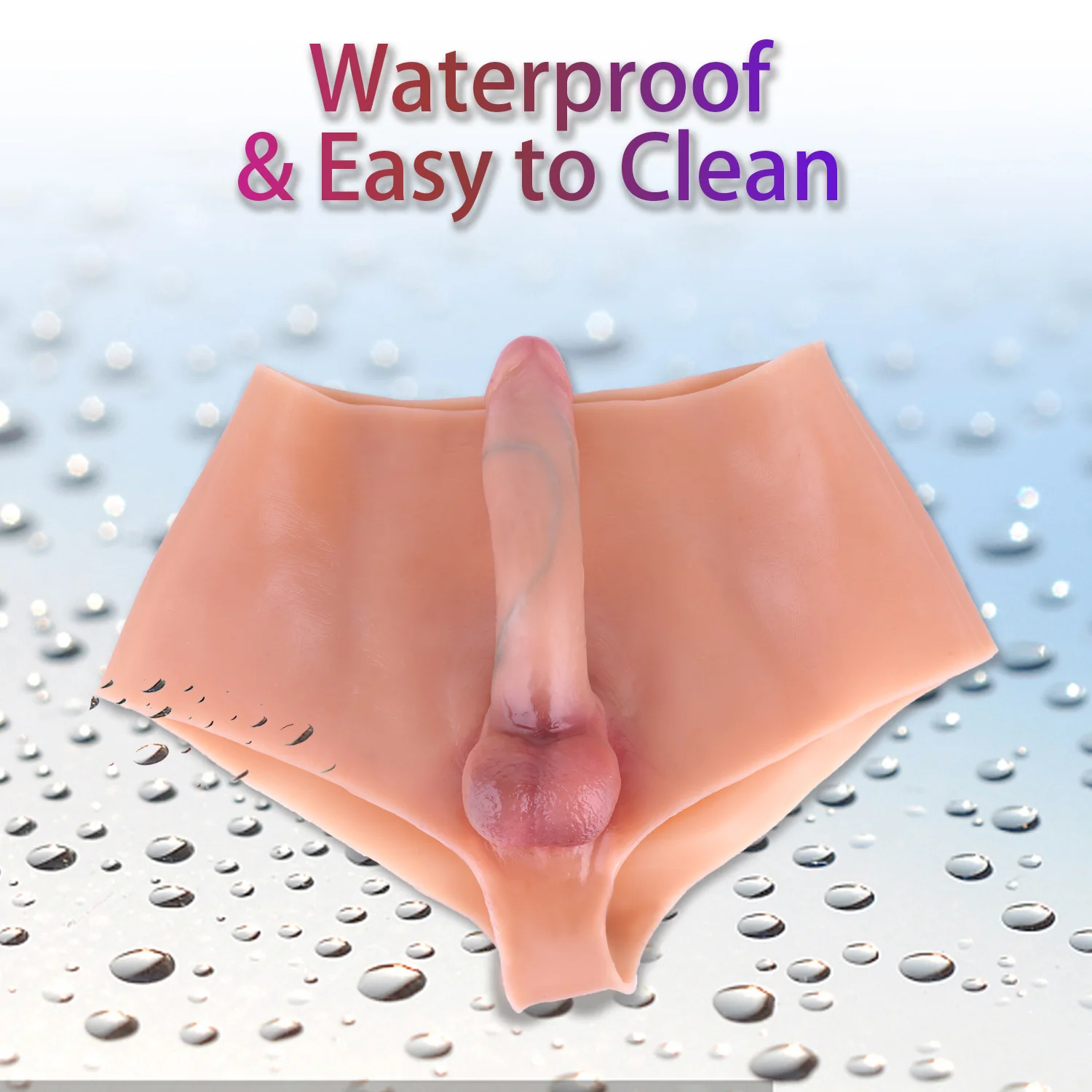 Silicone dildos
